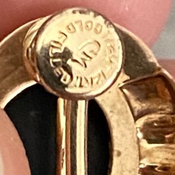 Gold earrings - Picture 2 of 5